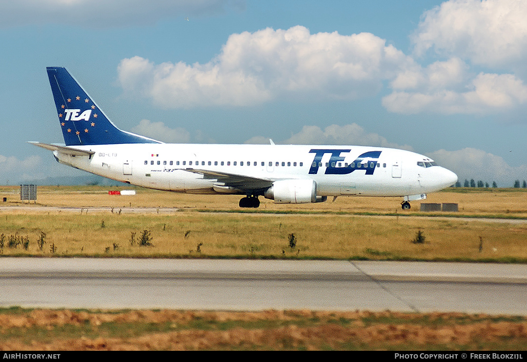 Aircraft Photo of OO-LTB | Boeing 737-3M8 | TEA - Trans European Airways | AirHistory.net #321492