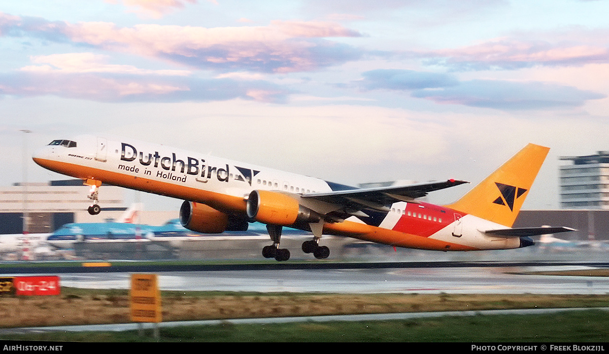 Aircraft Photo of PH-DBH | Boeing 757-230 | DutchBird | AirHistory.net #321496