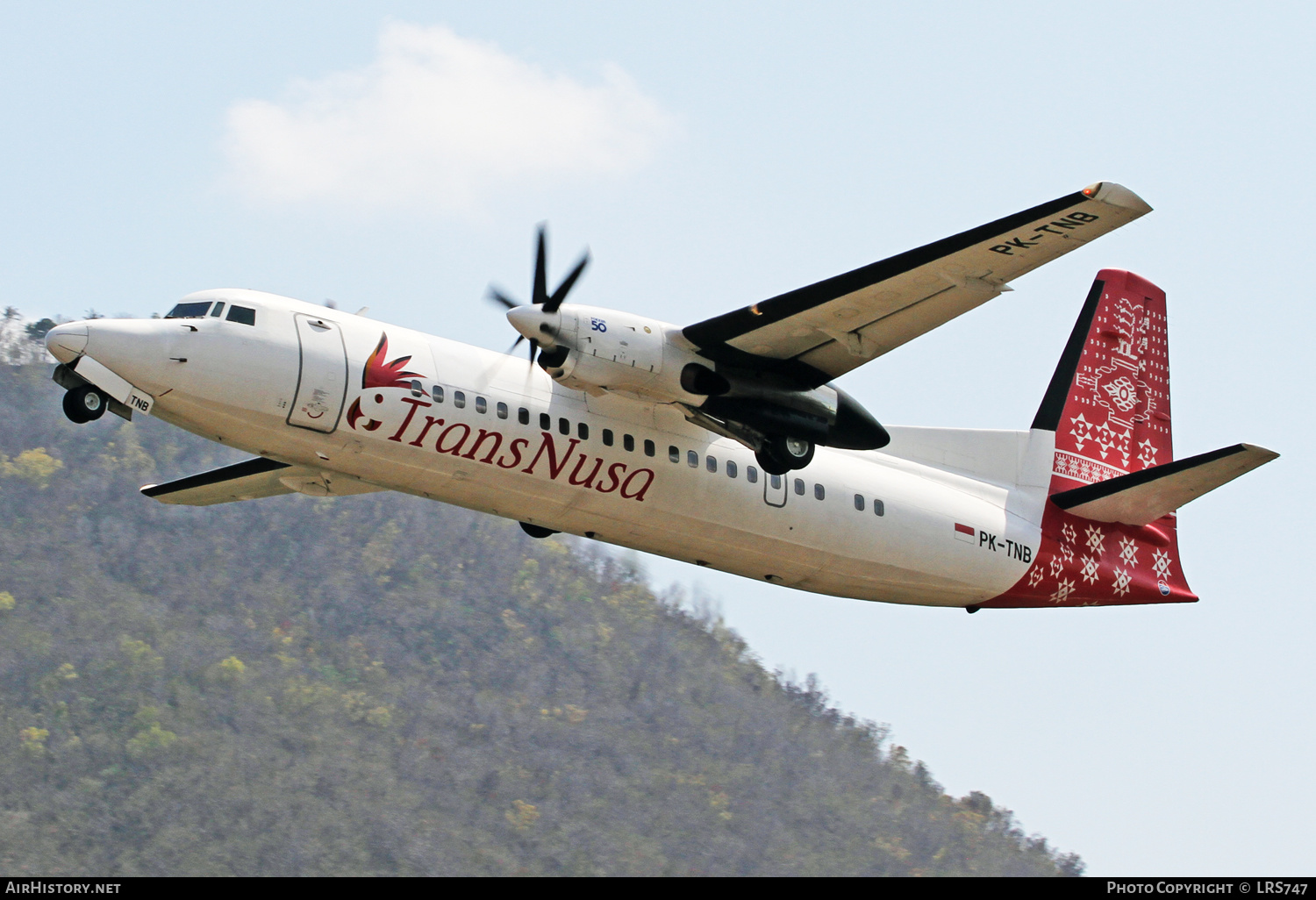 Aircraft Photo of PK-TNB | Fokker 50 | TransNusa Aviation | AirHistory.net #321500