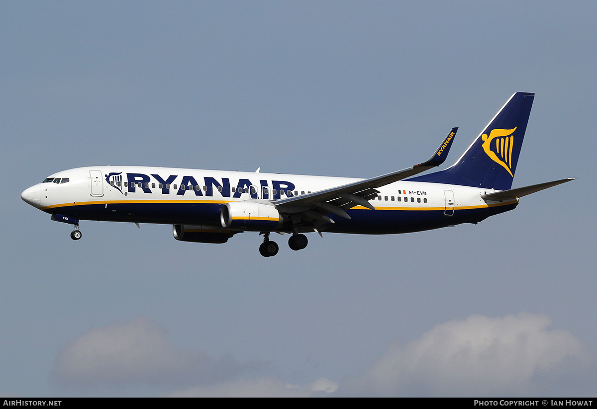 Aircraft Photo of EI-EVN | Boeing 737-8AS | Ryanair | AirHistory.net #321514