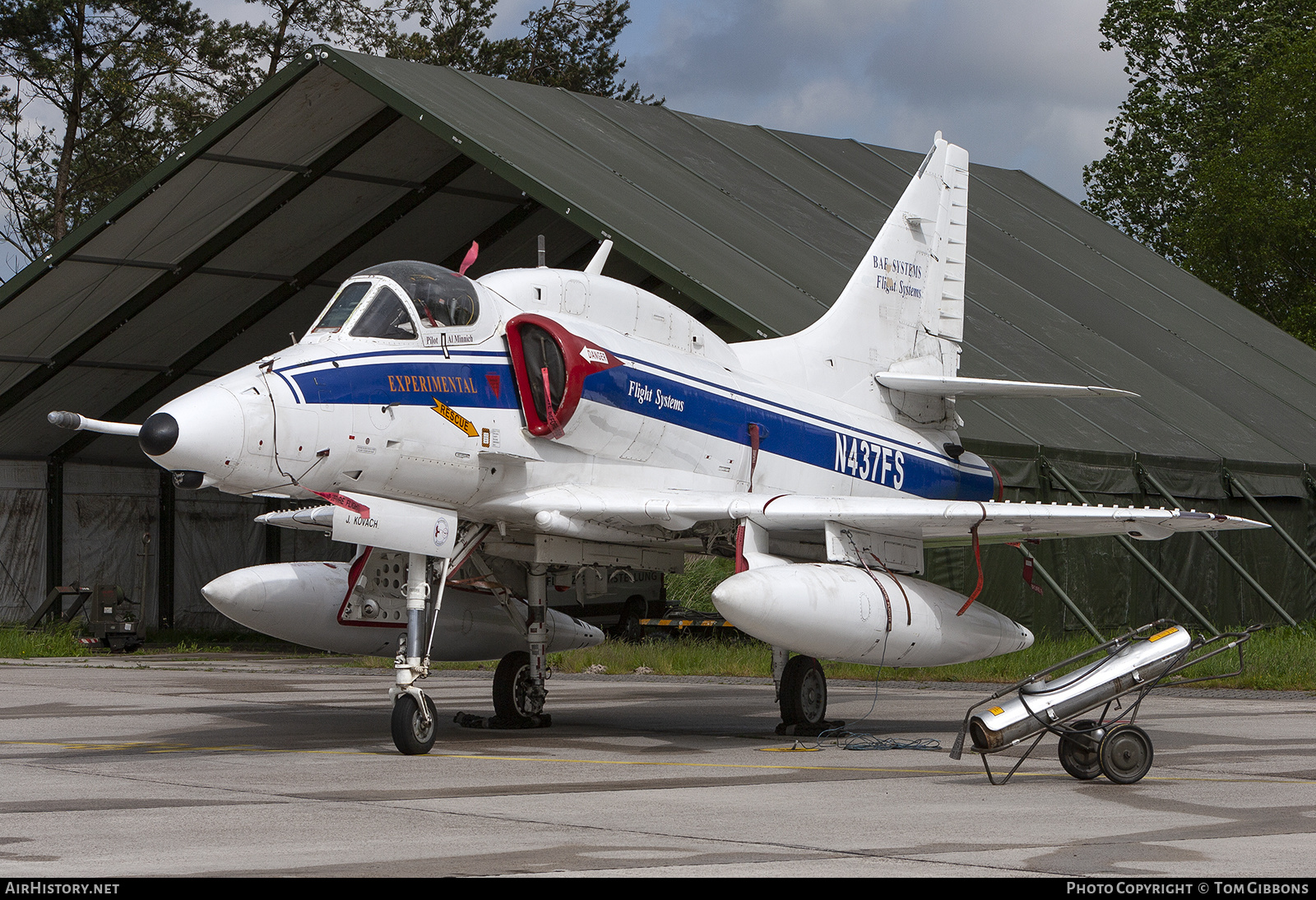 Aircraft Photo of N437FS | McDonnell Douglas A-4N Skyhawk II | BAE Systems Flight Systems | AirHistory.net #321523