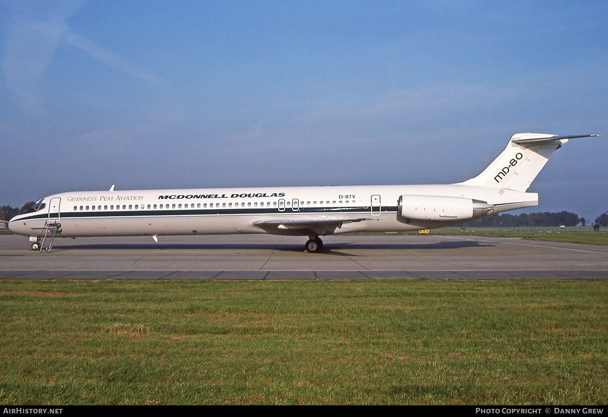 Aircraft Photo of EI-BTV | McDonnell Douglas MD-83 (DC-9-83) | Guinness Peat Aviation | AirHistory.net #321538