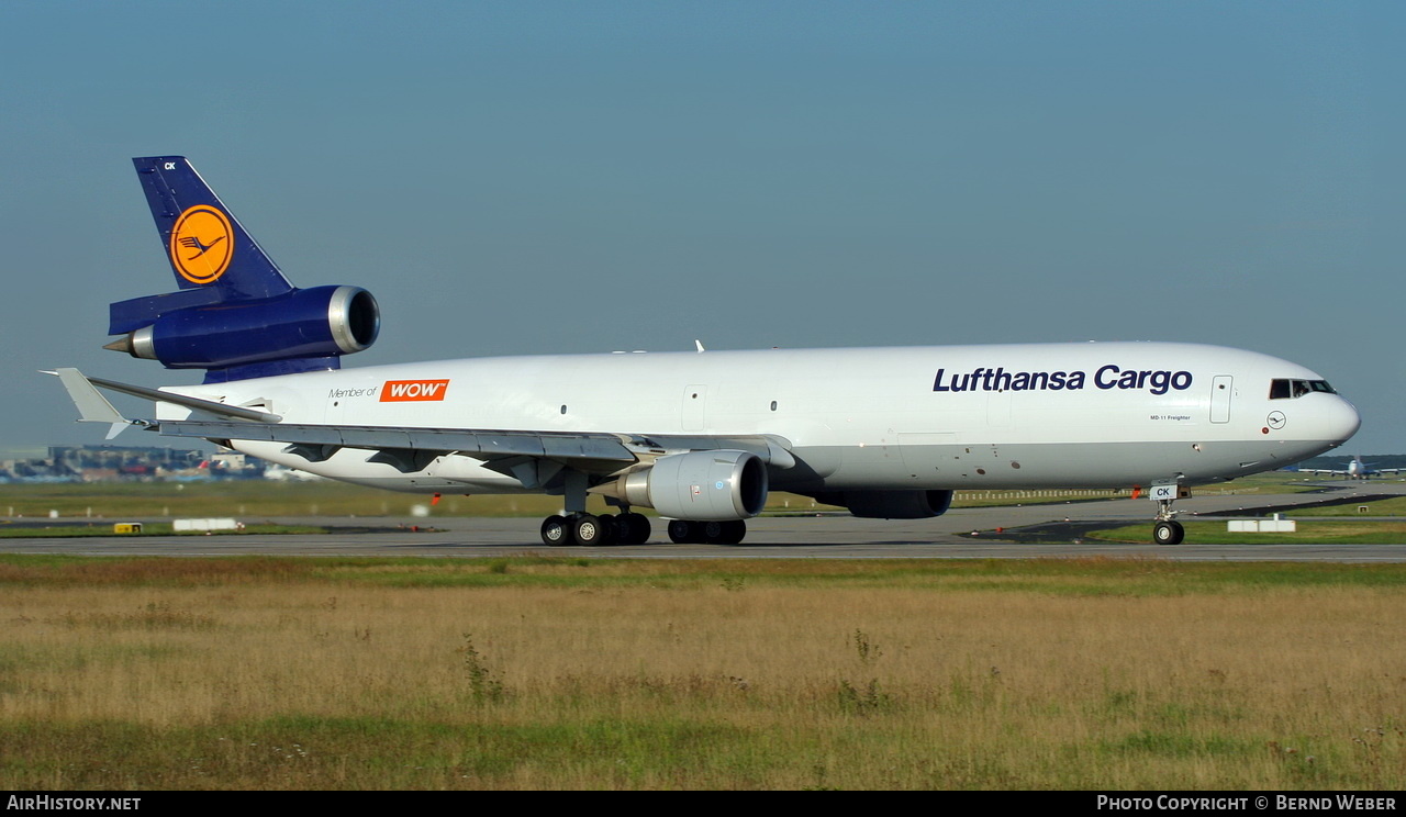 Aircraft Photo of D-ALCK | McDonnell Douglas MD-11F | Lufthansa Cargo | AirHistory.net #321539