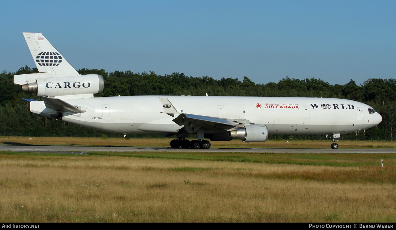 Aircraft Photo of N381WA | McDonnell Douglas MD-11/F | World Airways Cargo | AirHistory.net #321544