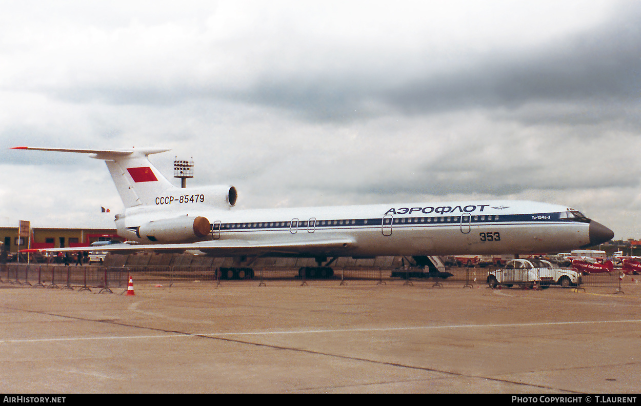 Aircraft Photo of CCCP-85479 | Tupolev Tu-154B-2 | Aeroflot | AirHistory.net #321570