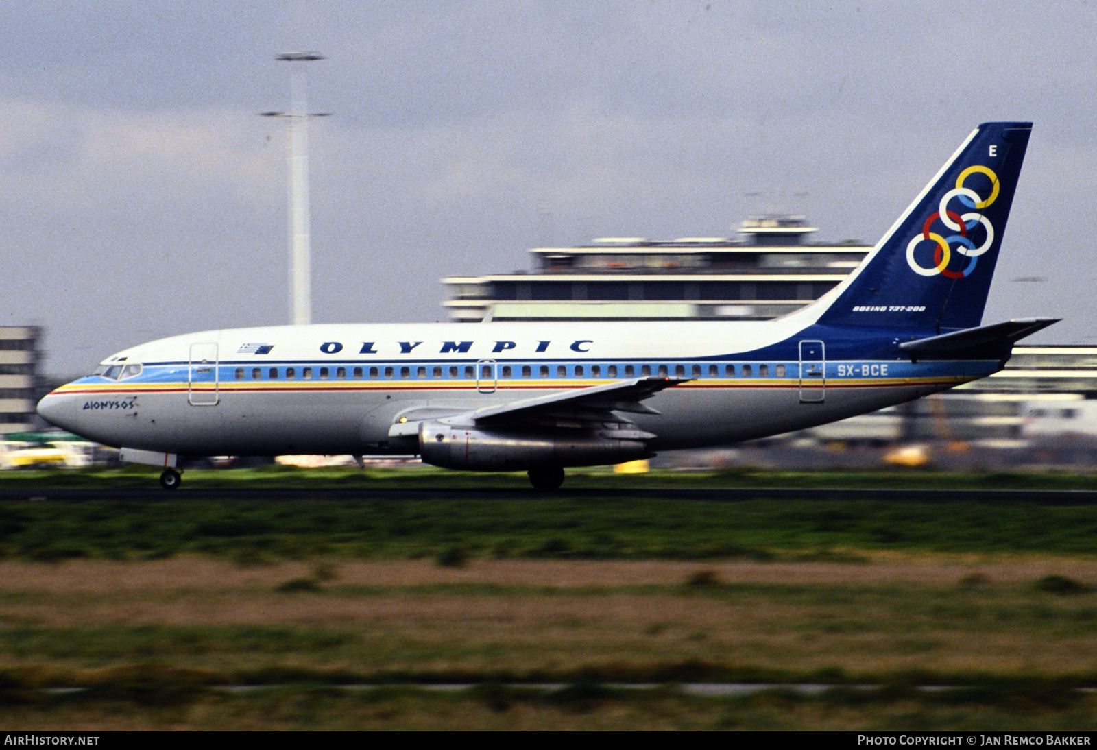 Aircraft Photo of SX-BCE | Boeing 737-284/Adv | Olympic | AirHistory.net #321574