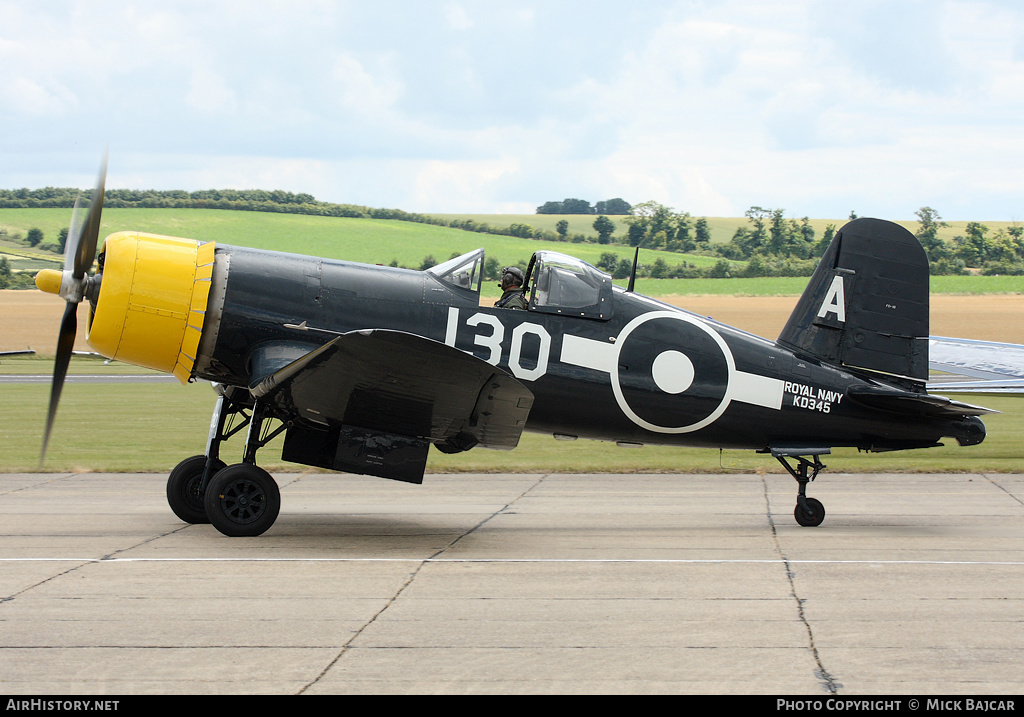 Aircraft Photo of G-FGID / KD345 | Goodyear FG-1D Corsair | UK - Navy | AirHistory.net #321600