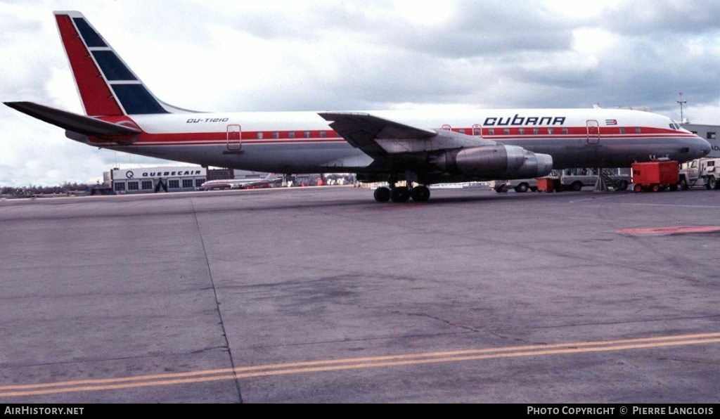Aircraft Photo of CU-T1210 | Douglas DC-8-43 | Cubana | AirHistory.net #321606