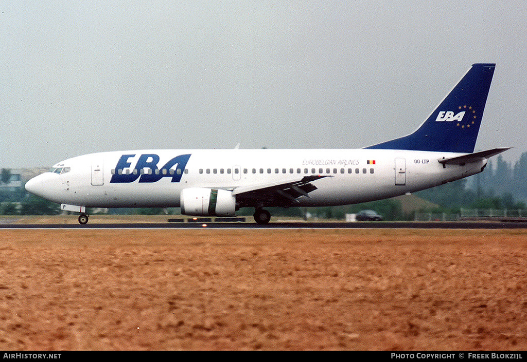 Aircraft Photo of OO-LTP | Boeing 737-33A | EBA - Eurobelgian Airlines | AirHistory.net #321622