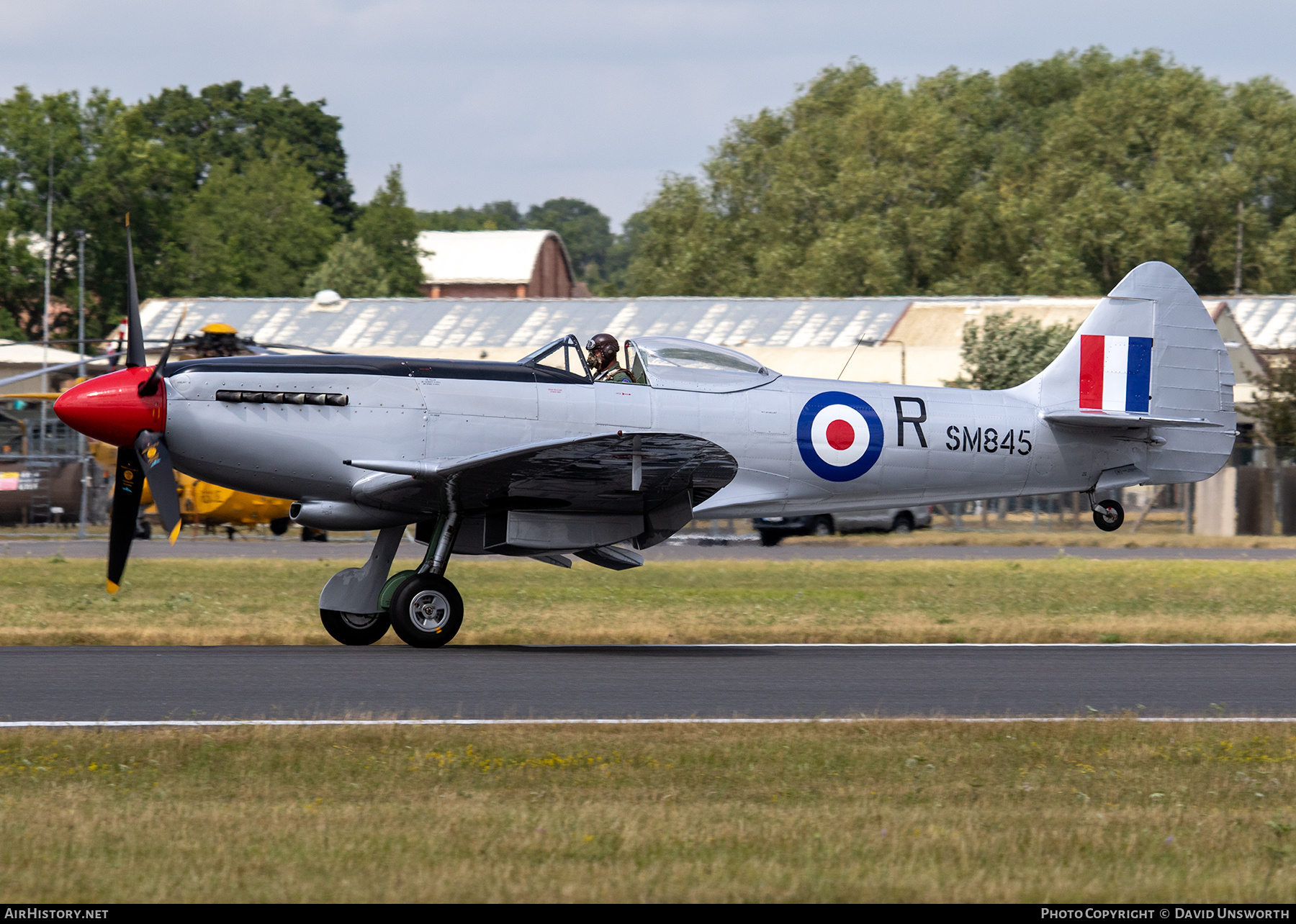 Aircraft Photo of G-BUOS / SM845 | Supermarine 394 Spitfire FR18E | UK - Air Force | AirHistory.net #321627