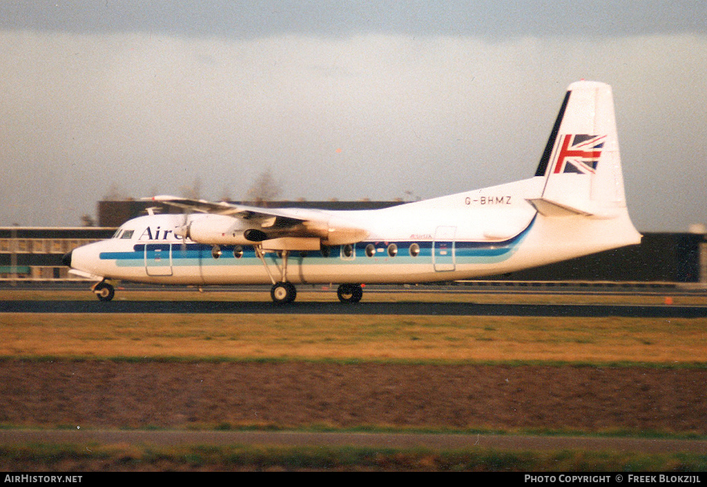 Aircraft Photo of G-BHMZ | Fokker F27-200 Friendship | Air UK | AirHistory.net #321643