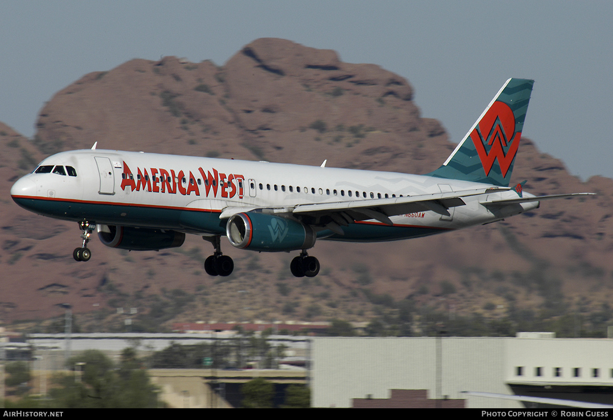 Aircraft Photo of N660AW | Airbus A320-232 | America West Airlines | AirHistory.net #321644