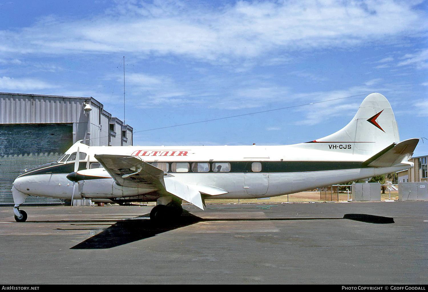 Aircraft Photo of VH-CJS | De Havilland D.H. 114 Heron 1B | Altair | AirHistory.net #321657