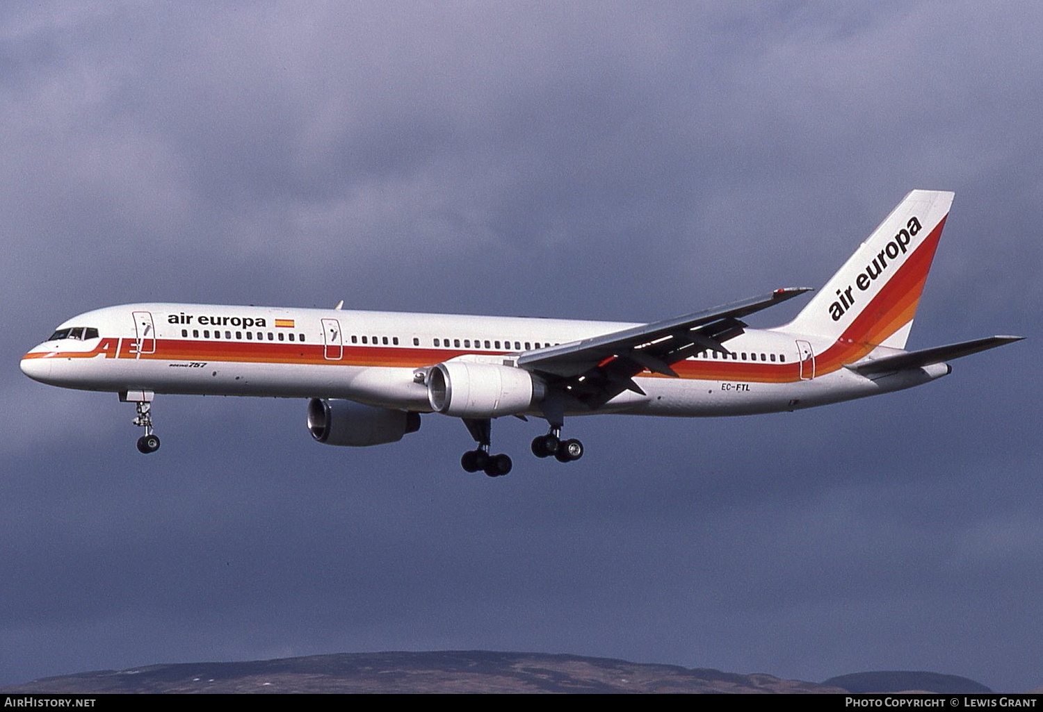 Aircraft Photo of EC-FTL | Boeing 757-236 | Air Europa | AirHistory.net #321687