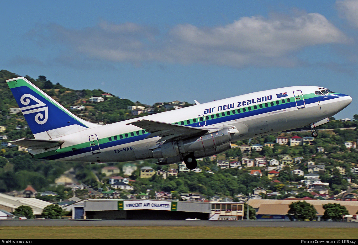 Aircraft Photo of ZK-NAB | Boeing 737-204/Adv | Air New Zealand | AirHistory.net #321691