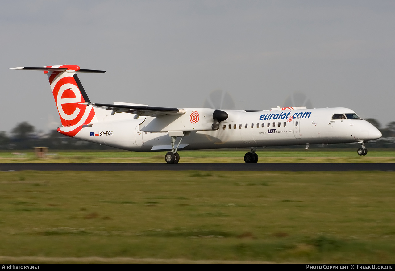 Aircraft Photo of SP-EQG | Bombardier DHC-8-402 Dash 8 | EuroLOT | AirHistory.net #321692