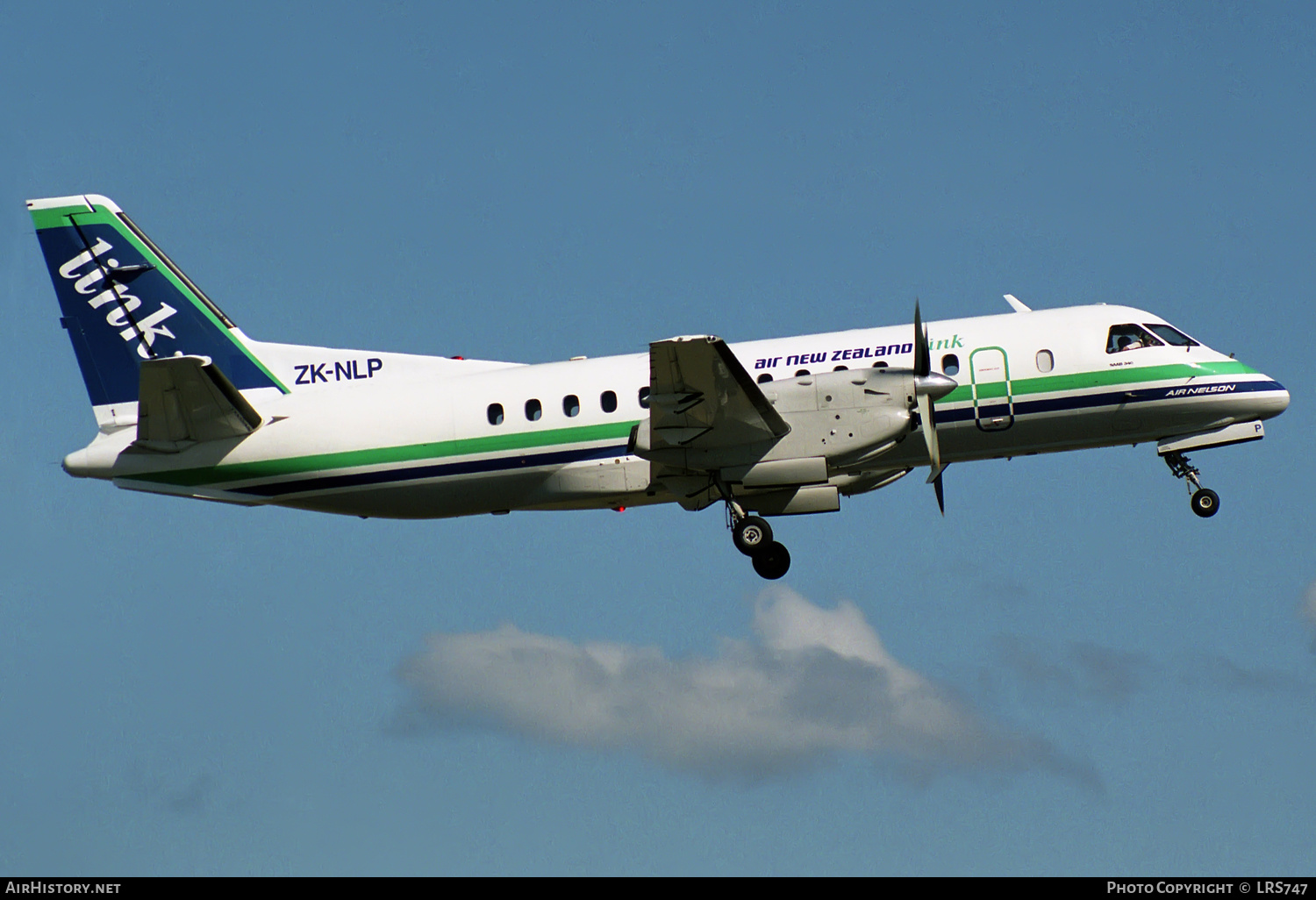 Aircraft Photo of ZK-NLP | Saab-Fairchild SF-340A | Air New Zealand Link | AirHistory.net #321705