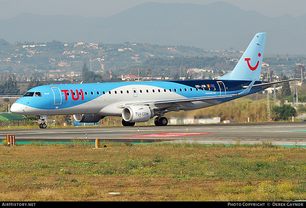 Aircraft Photo of OO-JVA | Embraer 190STD (ERJ-190-100STD) | TUI | AirHistory.net #321706