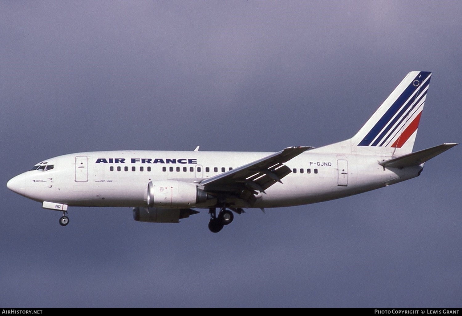 Aircraft Photo of F-GJND | Boeing 737-528 | Air France | AirHistory.net #321712