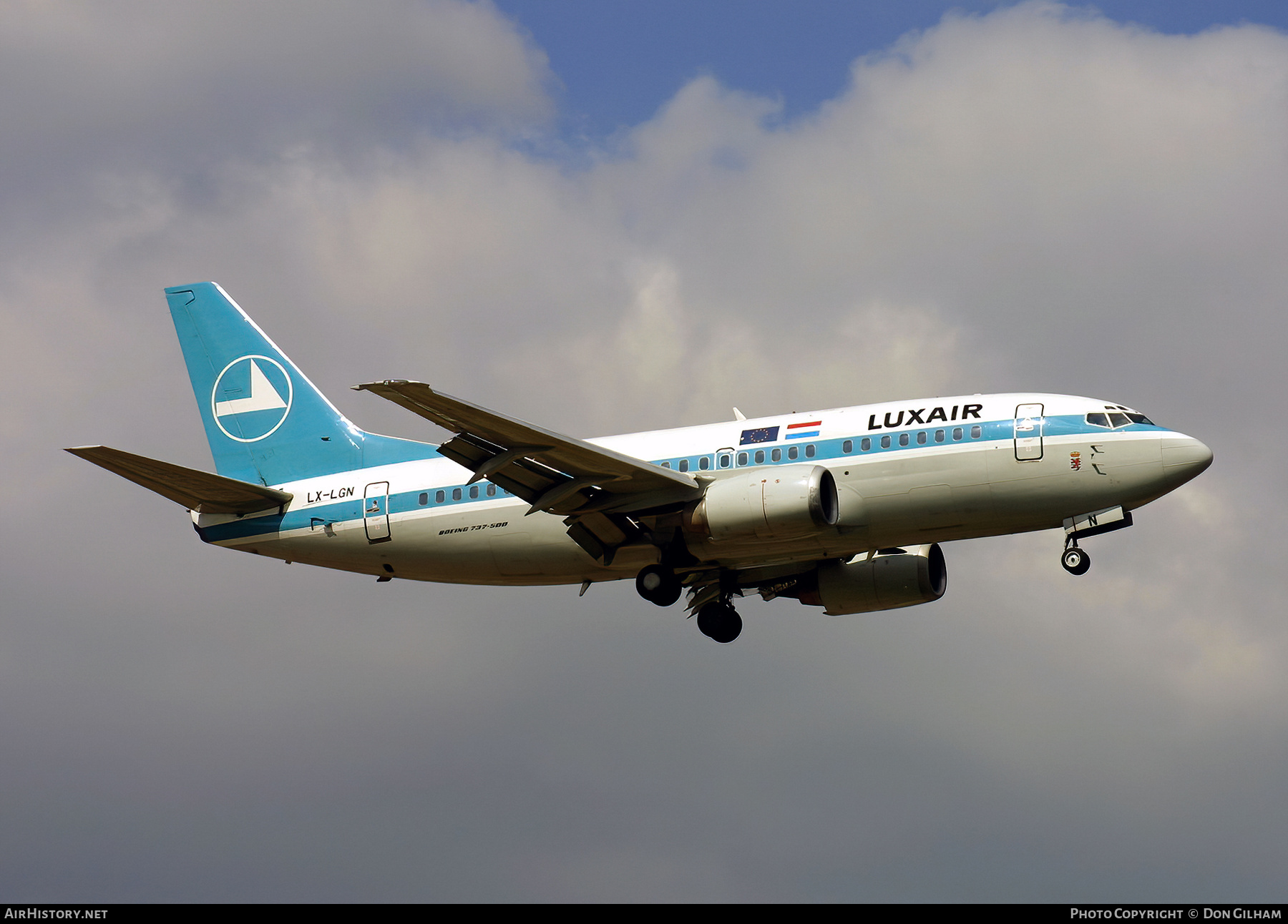 Aircraft Photo of LX-LGN | Boeing 737-59D | Luxair | AirHistory.net #321715