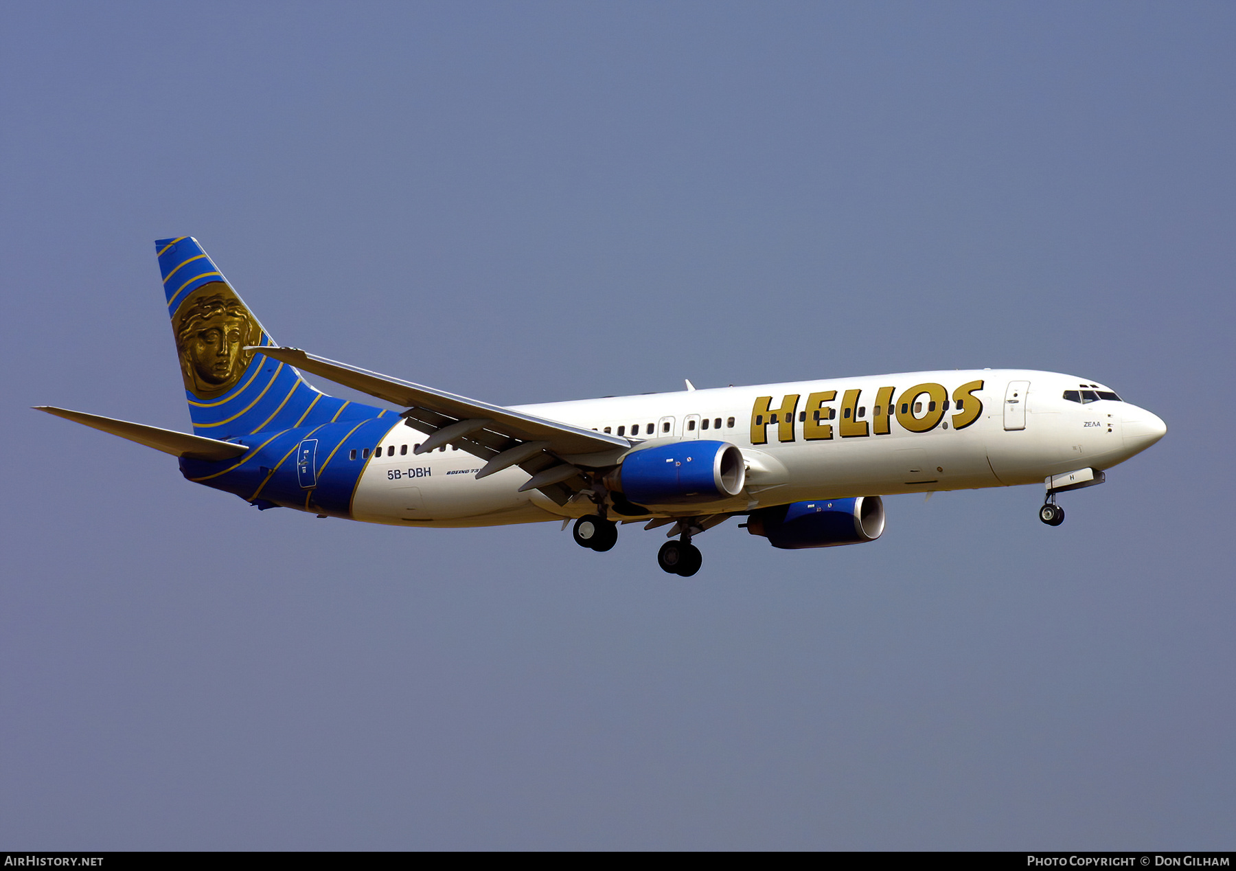 Aircraft Photo of 5B-DBH | Boeing 737-86N | Helios Airways | AirHistory.net #321719