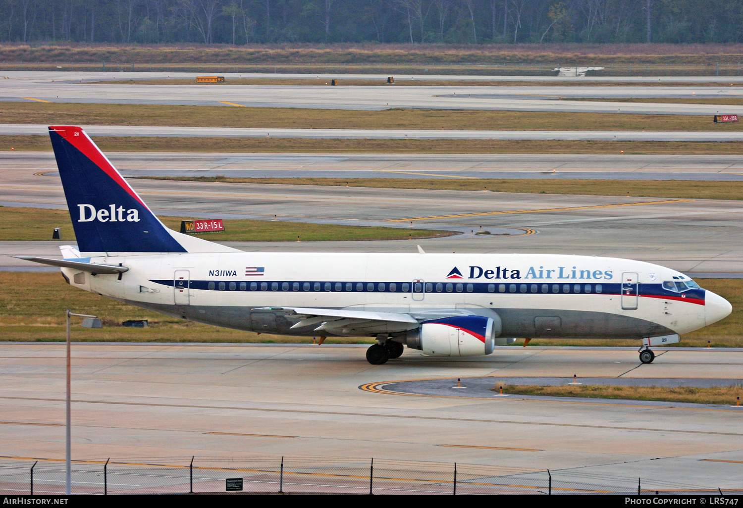 Aircraft Photo of N311WA | Boeing 737-347 | Delta Air Lines | AirHistory.net #321723