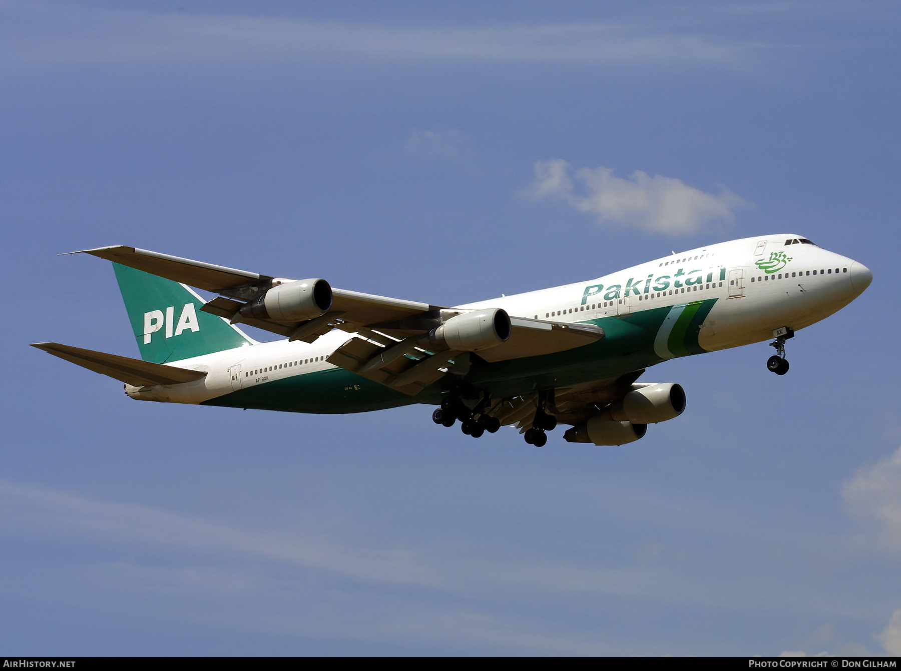 Aircraft Photo of AP-BAK | Boeing 747-240BM | Pakistan International Airlines - PIA | AirHistory.net #321747