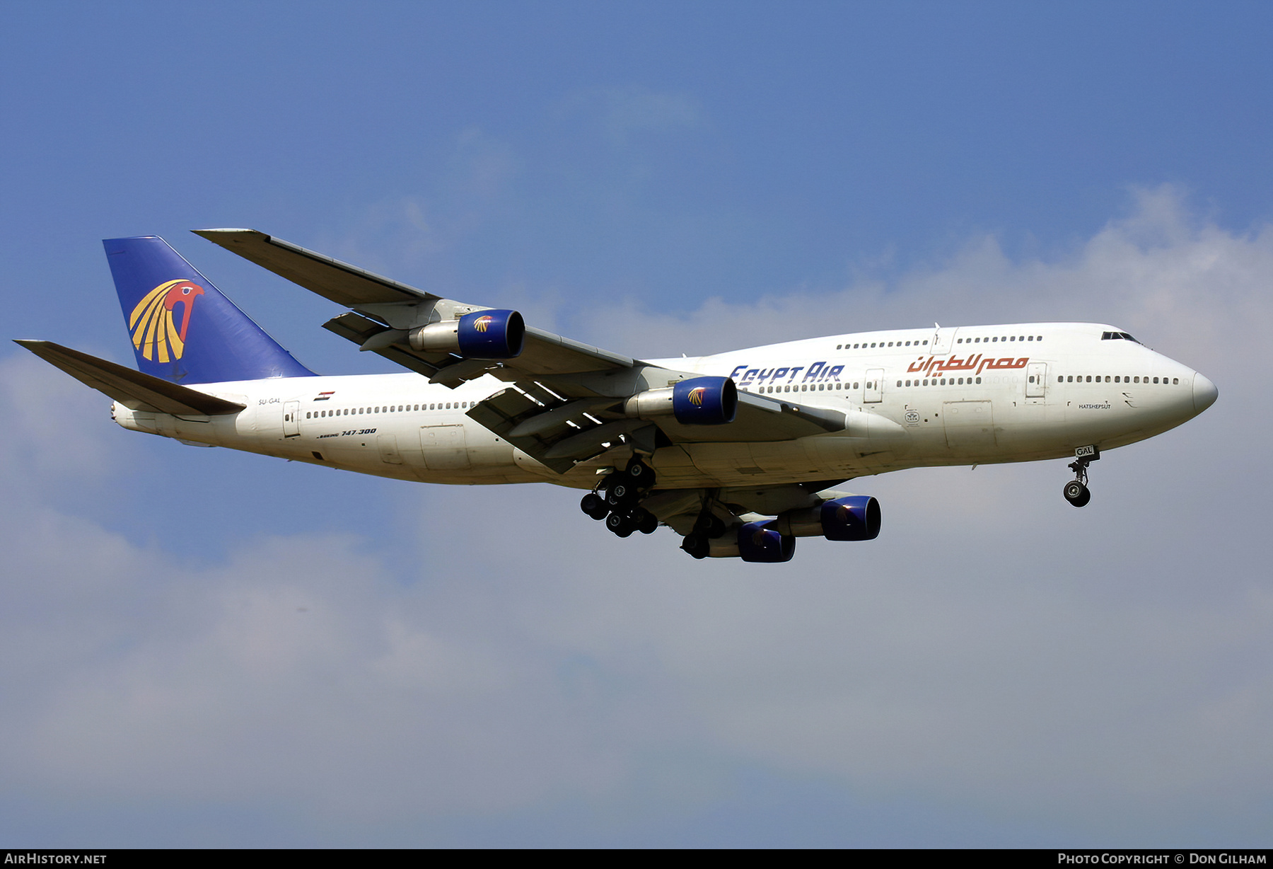 Aircraft Photo of SU-GAL | Boeing 747-366M | EgyptAir | AirHistory.net #321755