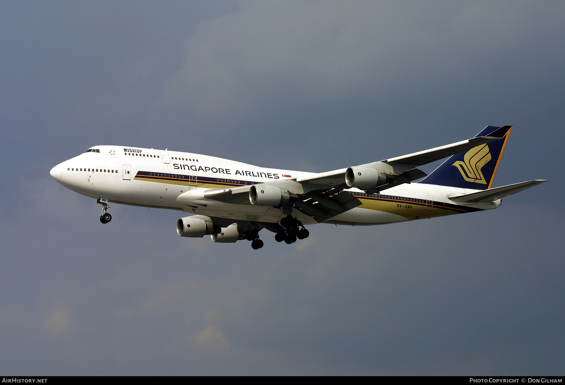 Aircraft Photo of 9V-SMP | Boeing 747-412 | Singapore Airlines | AirHistory.net #321771
