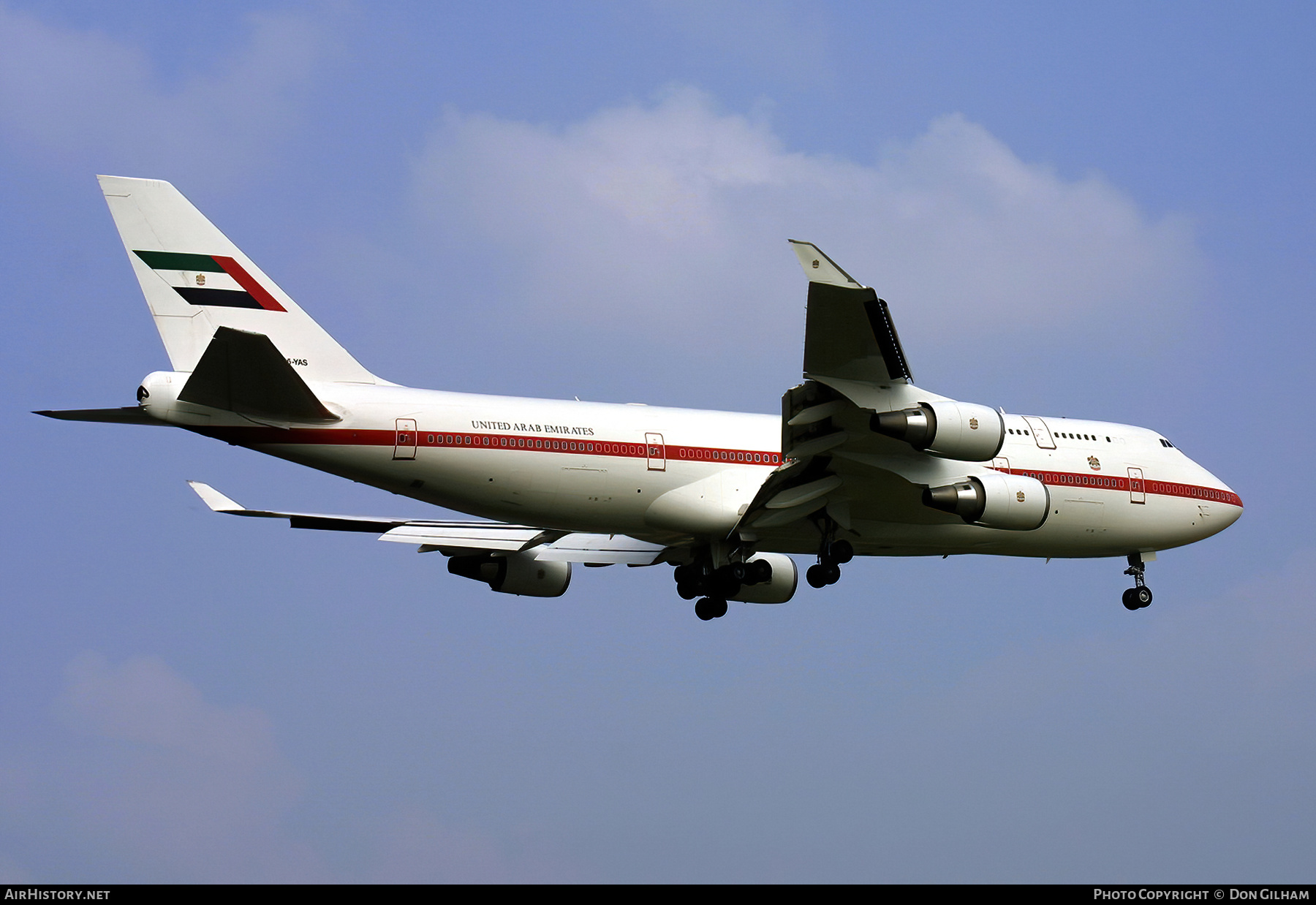 Aircraft Photo of A6-YAS | Boeing 747-4F6 | Abu Dhabi Amiri Flight | AirHistory.net #321773