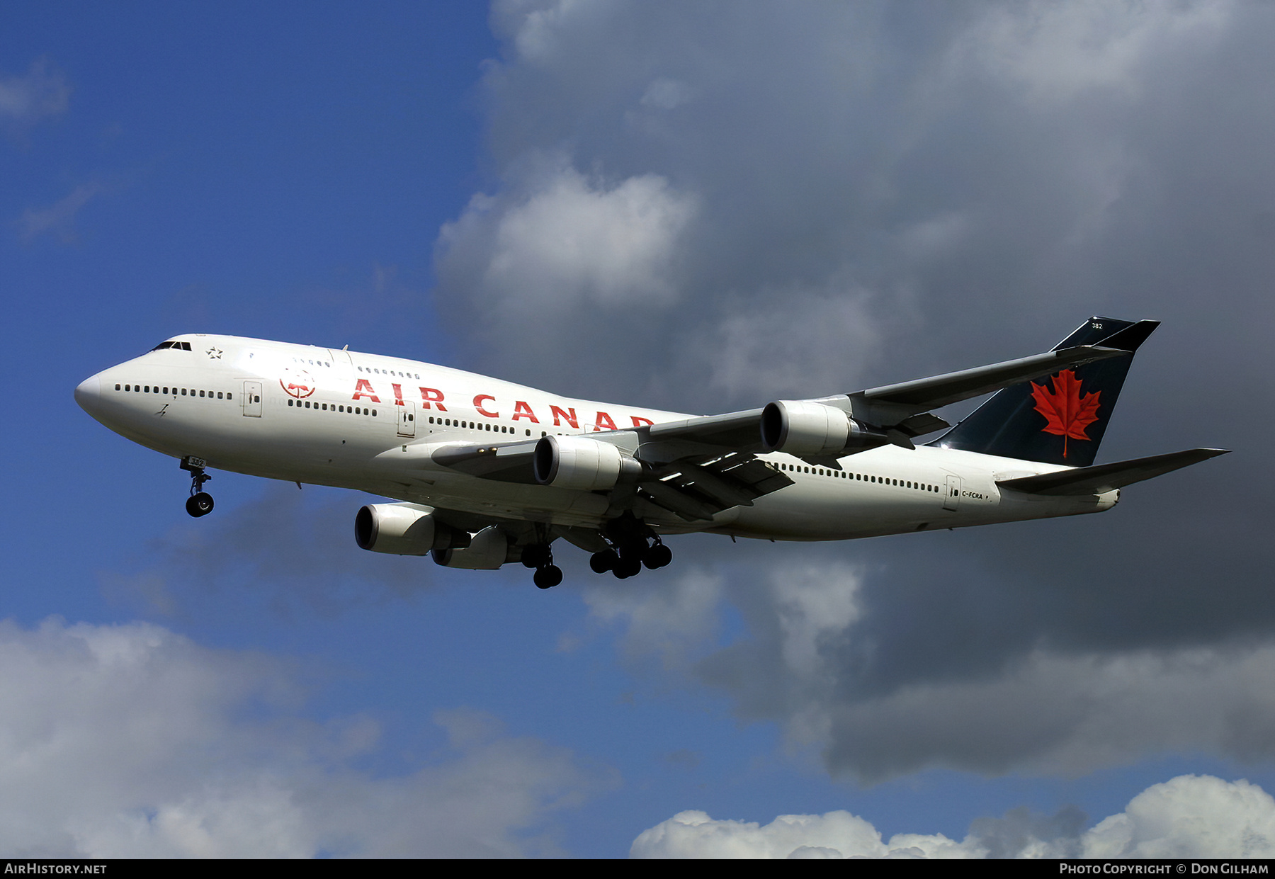 Aircraft Photo of C-FCRA | Boeing 747-475 | Air Canada | AirHistory.net #321774