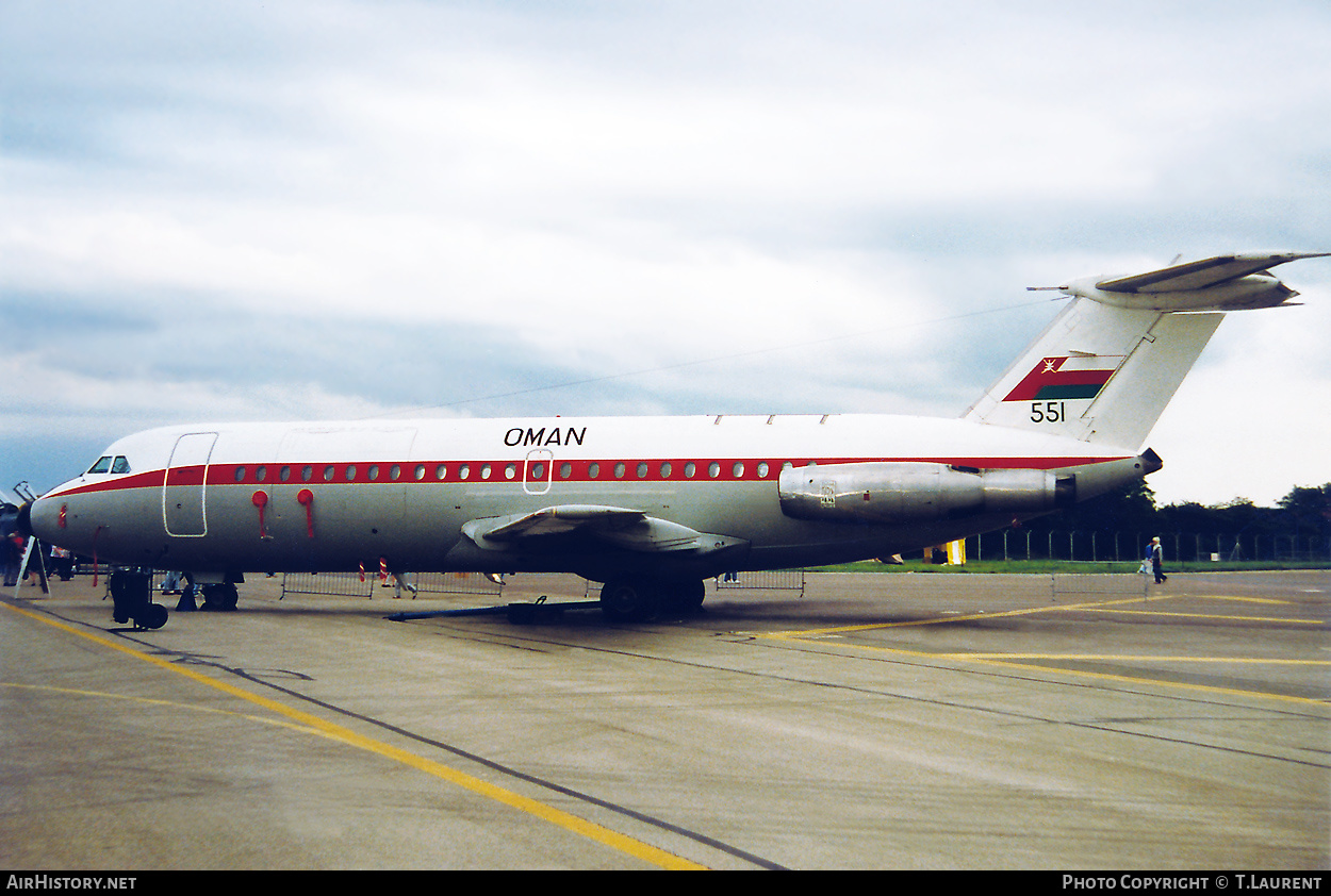 Aircraft Photo of 551 | BAC 111-485GD One-Eleven | Oman - Air Force | AirHistory.net #321775