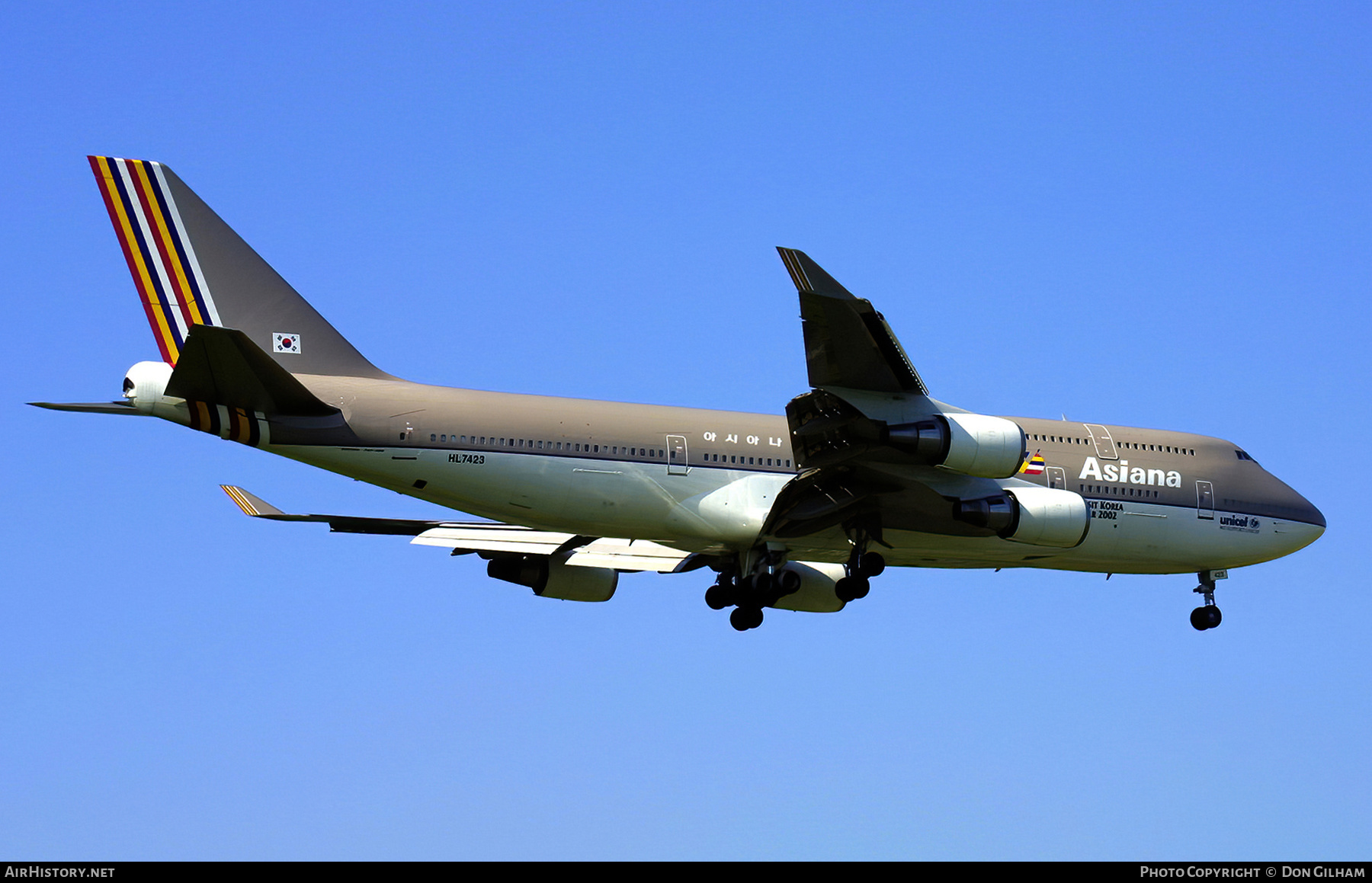 Aircraft Photo of HL7423 | Boeing 747-48EM | Asiana Airlines | AirHistory.net #321784