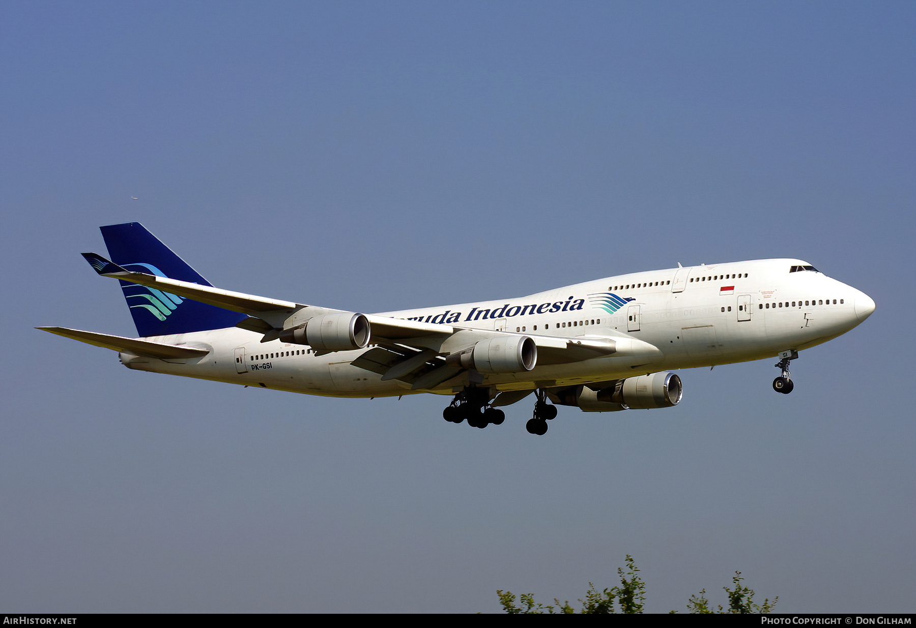 Aircraft Photo of PK-GSI | Boeing 747-441 | Garuda Indonesia | AirHistory.net #321785