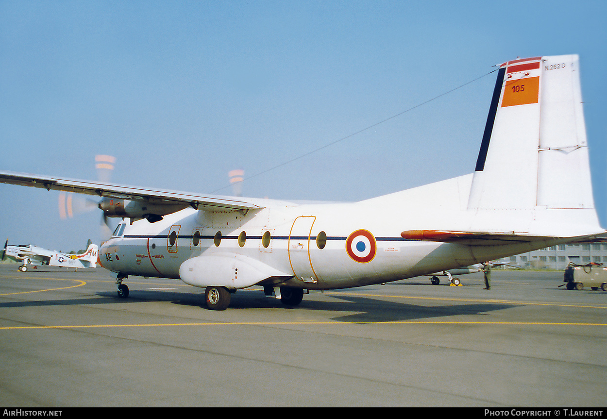 Aircraft Photo of 105 | Aerospatiale N-262D-51 Fregate | France - Air Force | AirHistory.net #321789