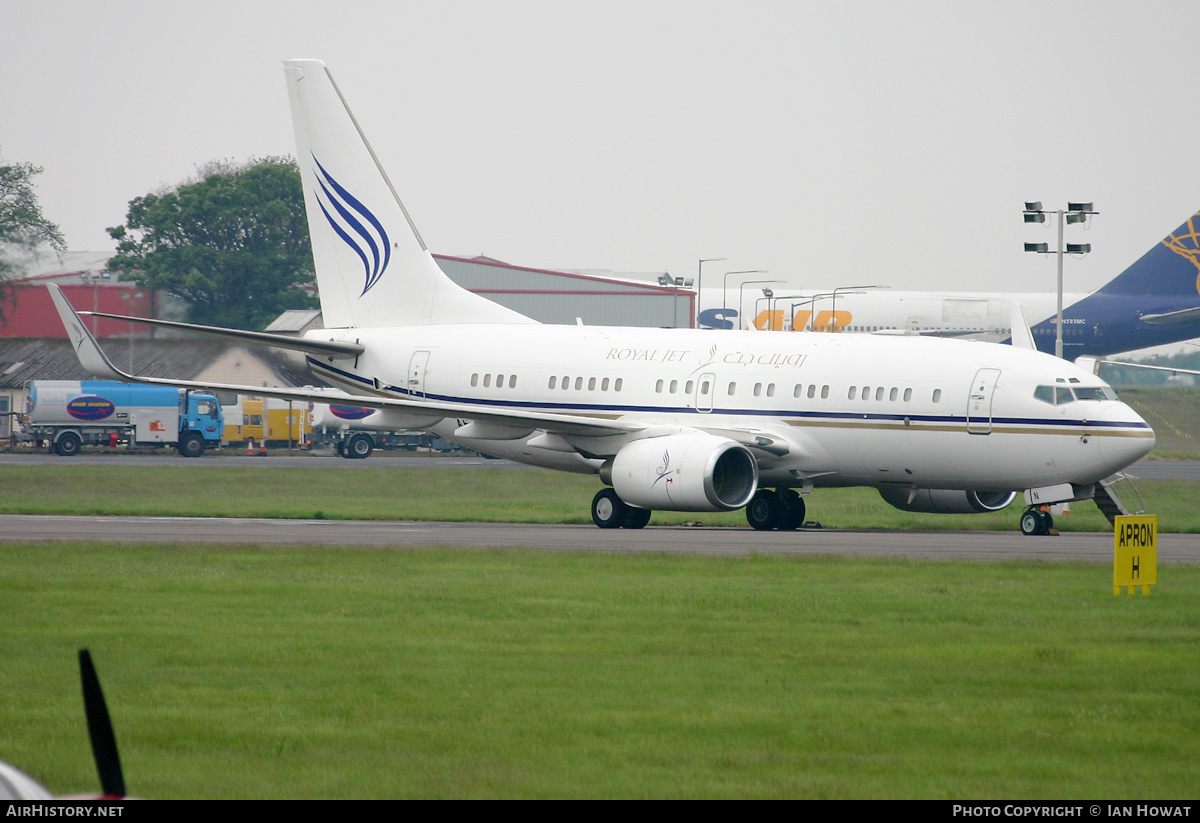 Aircraft Photo of A6-AIN | Boeing 737-7Z5 BBJ | Royal Jet | AirHistory.net #321808