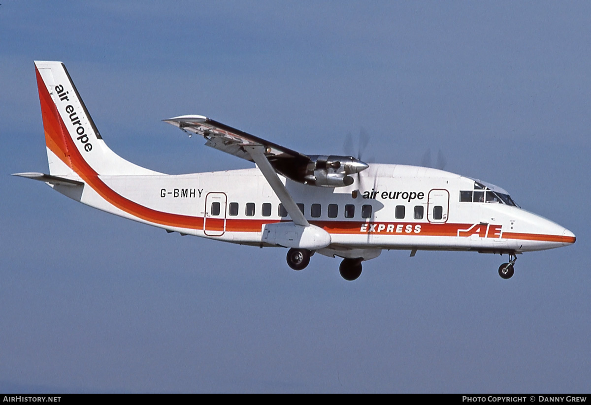 Aircraft Photo of G-BMHY | Short 360-200 | Air Europe Express | AirHistory.net #321819