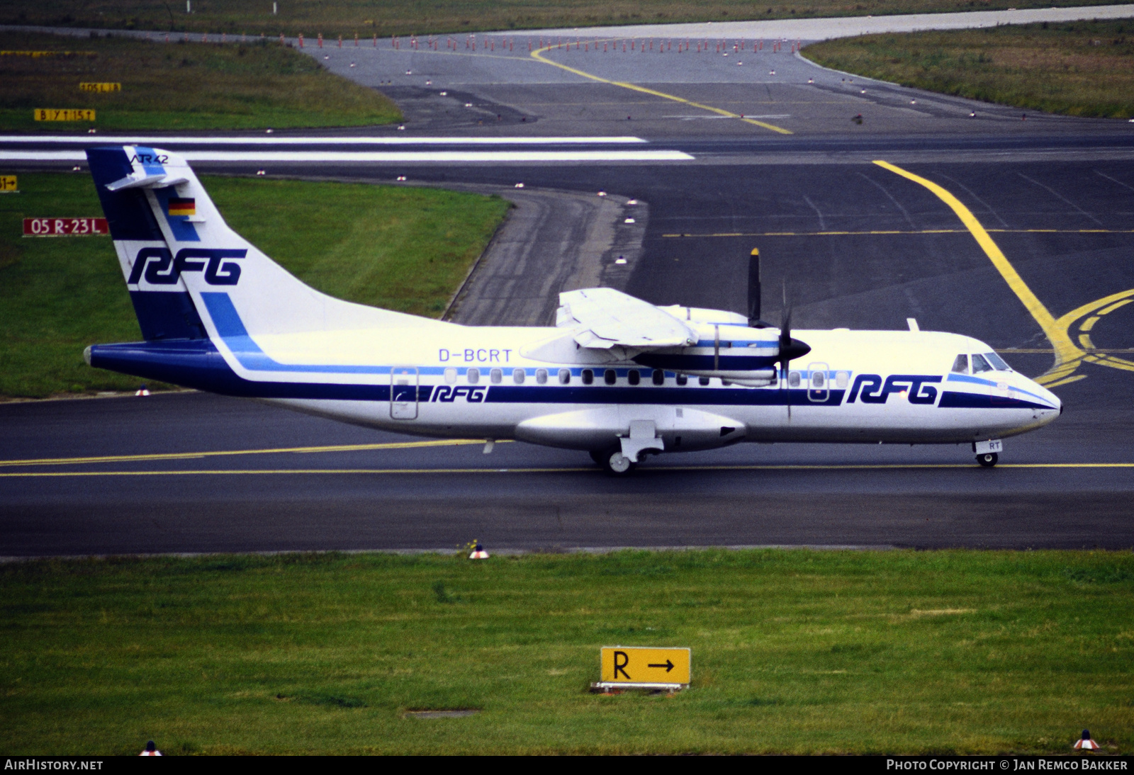 Aircraft Photo of D-BCRT | ATR ATR-42-300QC | RFG - Regionalflug | AirHistory.net #321823