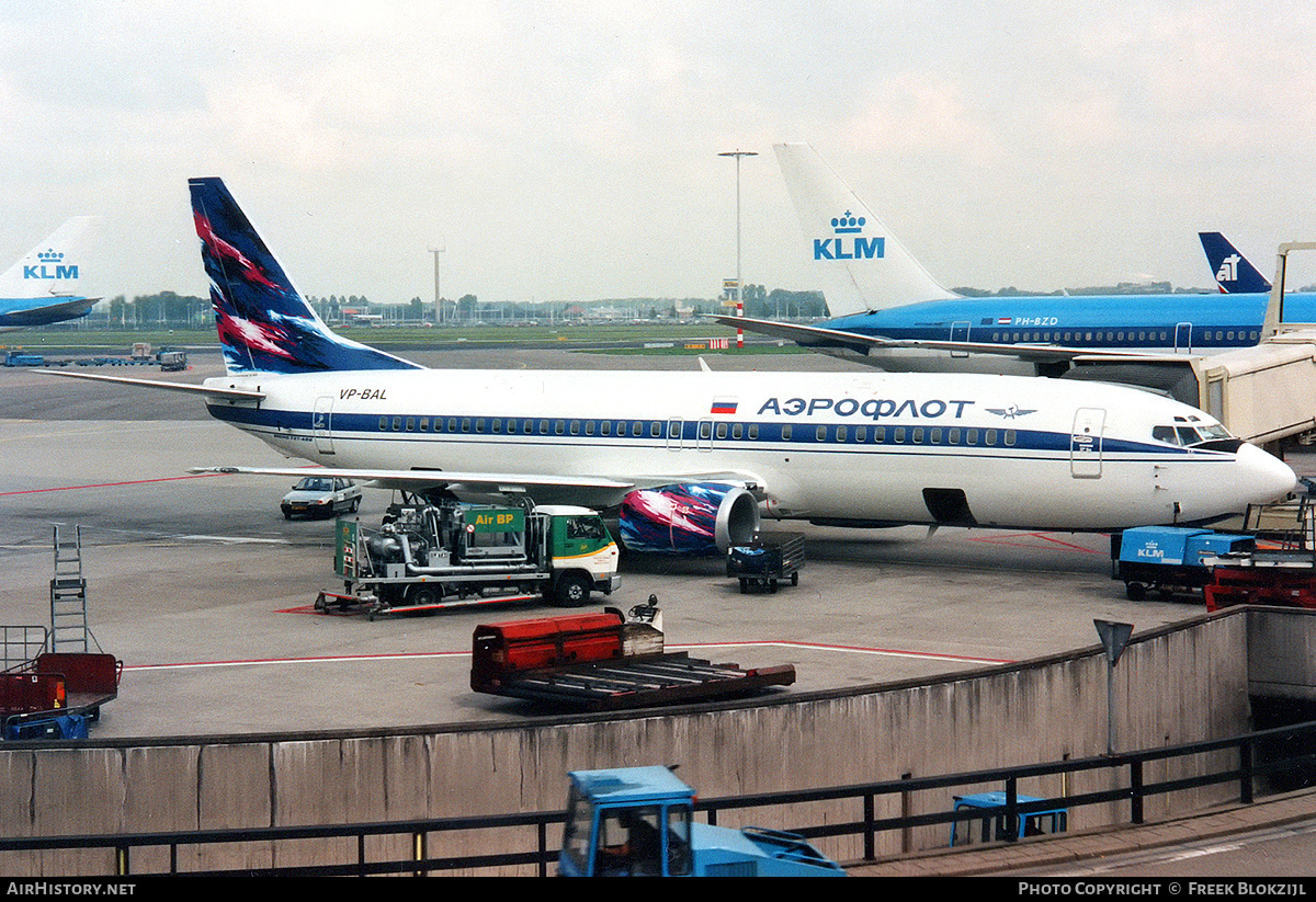 Aircraft Photo of VP-BAL | Boeing 737-4M0 | Aeroflot | AirHistory.net #321824