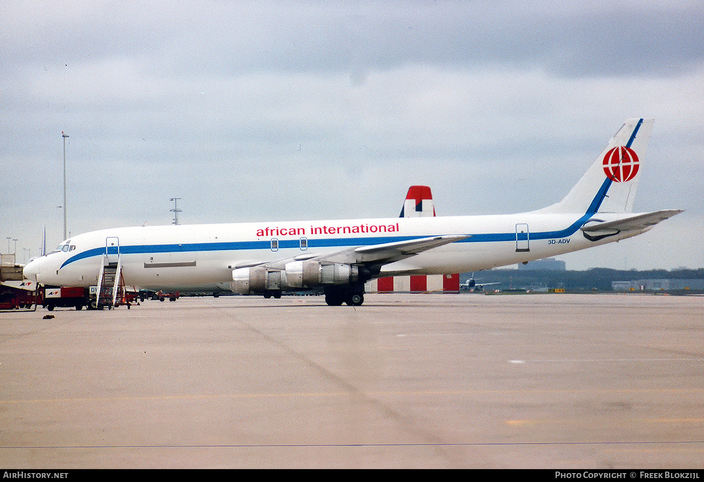 Aircraft Photo of 3D-ADV | McDonnell Douglas DC-8-54AF Jet Trader | African International Airways | AirHistory.net #321840