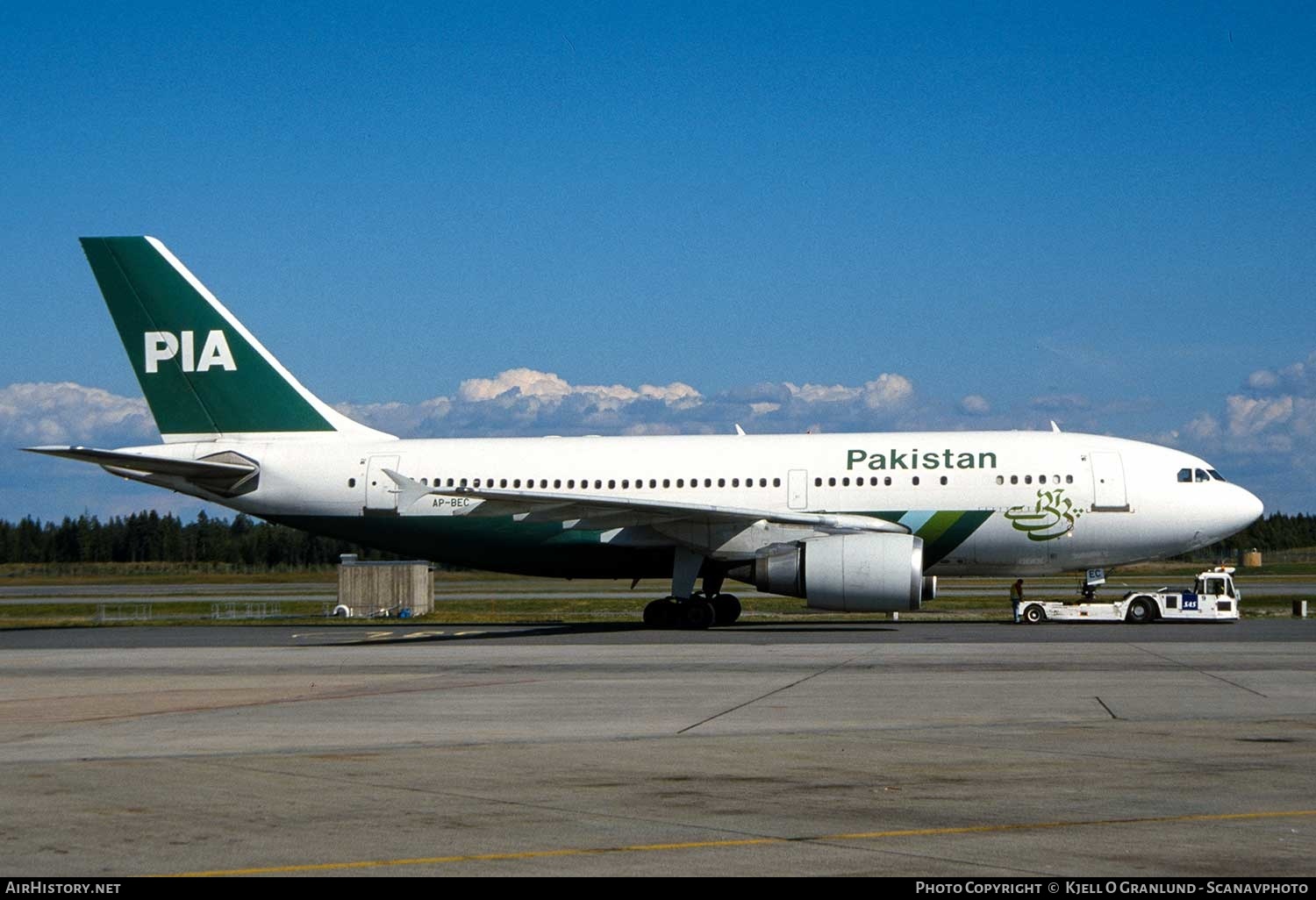 Aircraft Photo of AP-BEC | Airbus A310-308 | Pakistan International Airlines - PIA | AirHistory.net #321844