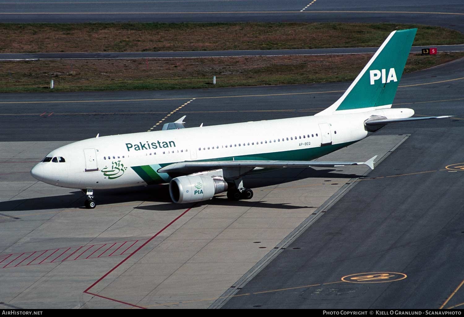 Aircraft Photo of AP-BEQ | Airbus A310-308 | Pakistan International Airlines - PIA | AirHistory.net #321846