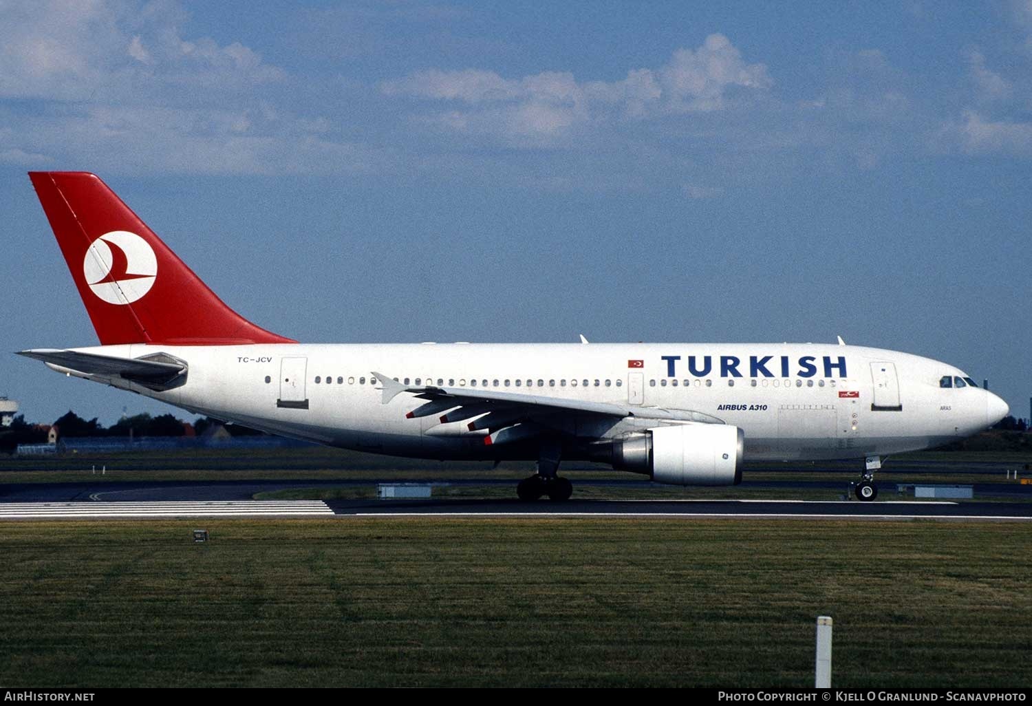 Aircraft Photo of TC-JCV | Airbus A310-304 | Turkish Airlines | AirHistory.net #321848