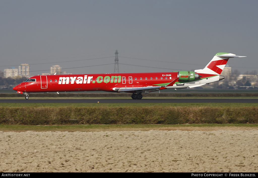 Aircraft Photo of EI-DUM | Bombardier CRJ-900ER (CL-600-2D24) | Myair | AirHistory.net #321856