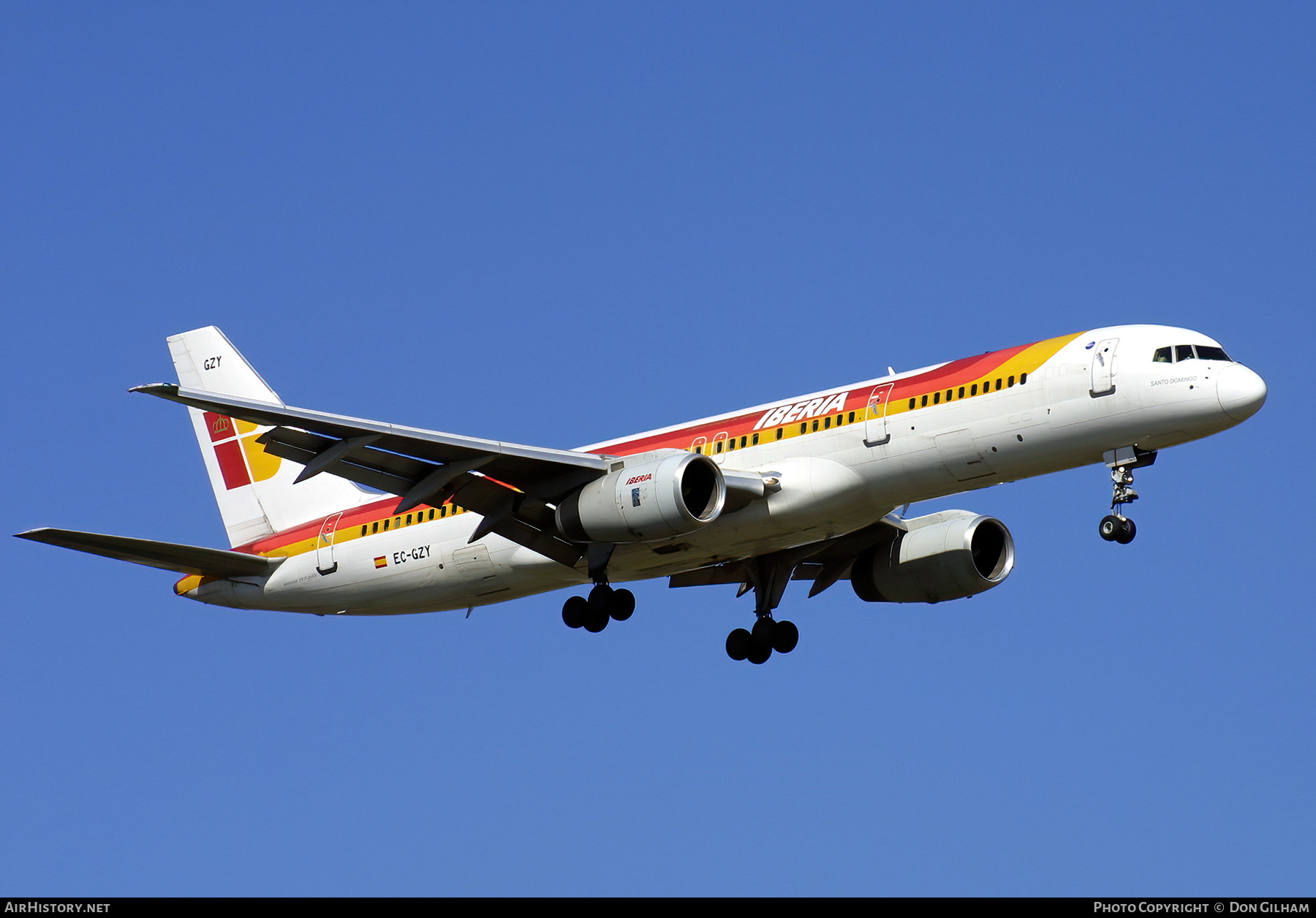 Aircraft Photo of EC-GZY | Boeing 757-256 | Iberia | AirHistory.net #321857