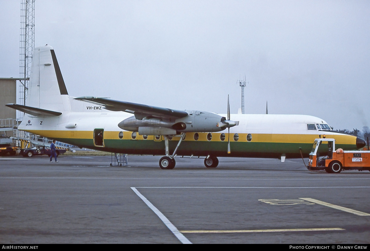 Aircraft Photo of VH-EWZ | Fokker F27-500 Friendship | AirHistory.net #321870