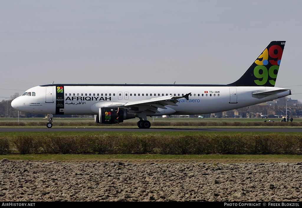 Aircraft Photo of TS-INM | Airbus A320-211 | Afriqiyah Airways | AirHistory.net #321881