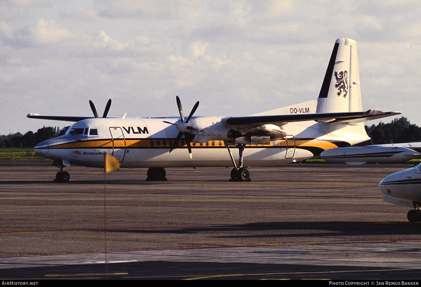Aircraft Photo of OO-VLM | Fokker 50 | VLM Airlines | AirHistory.net #321889
