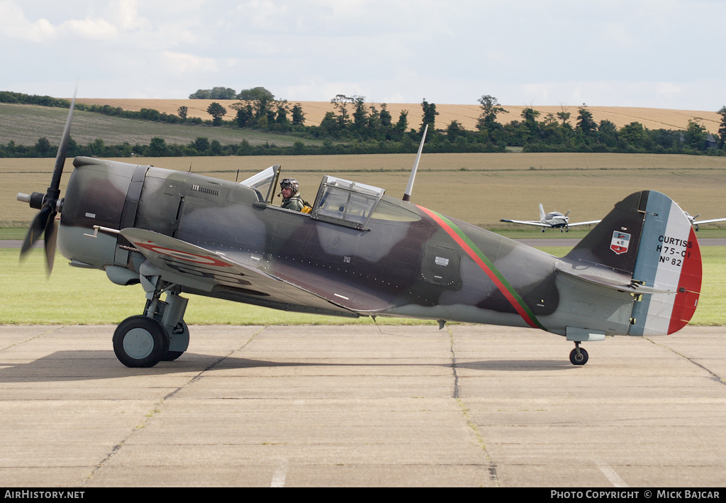 Aircraft Photo of G-CCVH / 82 | Curtiss Hawk 75A-1 | France - Air Force | AirHistory.net #321892