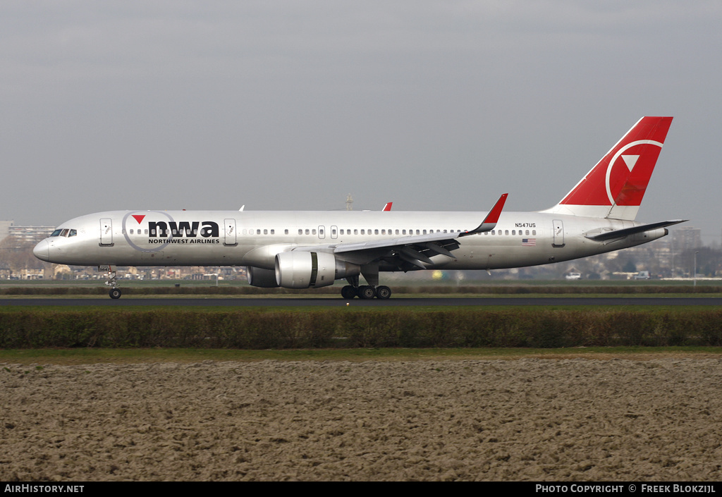 Aircraft Photo of N547US | Boeing 757-251 | Northwest Airlines | AirHistory.net #321899